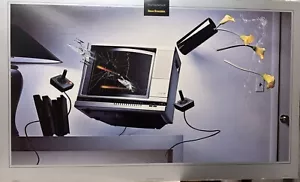 Videogioco Poster Pubblicitario Vintage 1985 Atari 2600 - Steve Bronstein 22”x36 - Foto 1 di 14