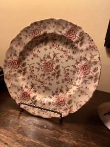 Johnson Brothers Rose Chintz Bread Plate 7.5" Pink Roses English 2404011084 - Picture 1 of 4