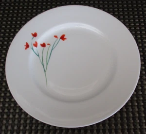 Caja y barril, plato(s) de ensalada de flores rojas Anna's Artistry; varios; vibrante - Imagen 1 de 6