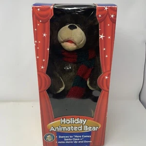 Holiday animated bear 14021 - Picture 1 of 7