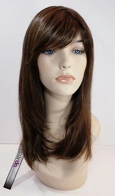 HAIRDO Hairuwear 假发,栗色棕色,长,直,性感,价值 170 美元 * 新!* — 第 1/4 张图片