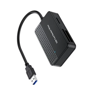 USB 3.0 4 in 1 Hub Converter Multi Slot Card Reader Adapter Fit For SD/SDHC/SDXC - Picture 1 of 13