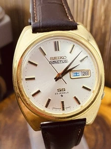 Orologio Uomo Vintage Seiko 5 Actus SS Automatico - 6106-8420 - Perfettamente Funzionante #7824 - Foto 1 di 22