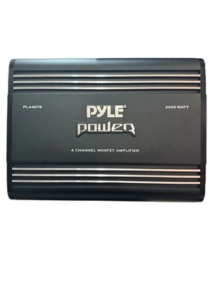 Pyle 4ch 2000W Bridgeable Mosfet Amplifier PLA4278 New Free Shipping - Image 1 of 3