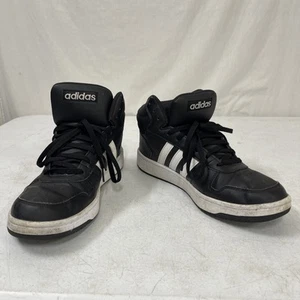 Zapatillas de baloncesto Adidas Hoops 2.0 negras blancas para hombre talla 12 - BB7207 - Imagen 1 de 24