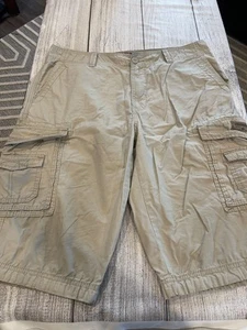 Unionbay Cargoshorts khaki 15 "Innennaht Baumwolle Herren 36 - Bild 1 von 7