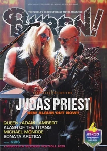 BURRN! April 2024 issue JUDAS PRIEST Japanese BOOK - Picture 1 of 1