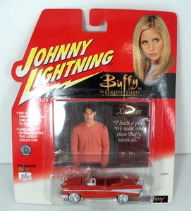 Johnny Lightning Buffy the Vampire Slayer Xanders Chevy Red - XANDER on CARD - Picture 1 of 7