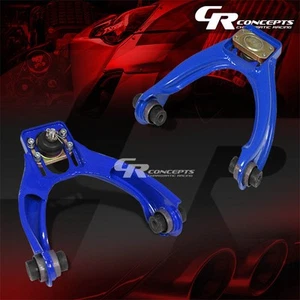 ADJUSTABLE SUSPENSION STEEL FRONT CAMBER FOR 96-00 HONDA CIVIC EK9 EJ EM BLUE - Picture 1 of 1
