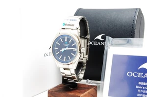 Casio Oceanus OCW-T200S-1AJF Solar Radio Atomic Bluetooth Analog Men Watch Japan - Picture 1 of 14