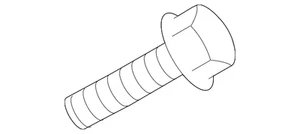 Genuine Volkswagen Starter Mount Bolt N-107-215-01 - Picture 1 of 2