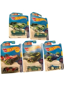 5 Stück, 2015 Hot Hot Wheels HW Glow Wheels - Bild 1 von 5