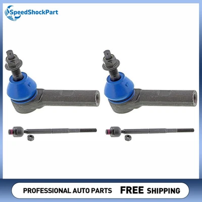 Mevotech 4X Front Inner Front Outer Steering Tie Rod End For 2005 Dodge Magnum - Image 1 of 4