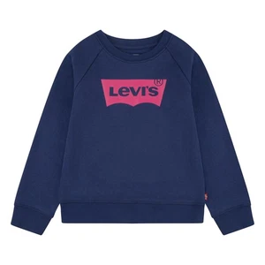 Levi's Batwing Crewneck Sweatshirt Bambine e Ragazze, Blu (Medieval Blue), 8 ann - Foto 1 di 5