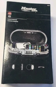 Masterlock SafeSpace Portable Lockbox for Travel Small Items - Picture 1 of 4