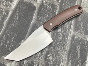 TwoSun TS608-D2 EDC D2 Klinge Micarta Griff Feststehende Klinge Kydex Gürtelscheide Messer - Bild 1 von 10