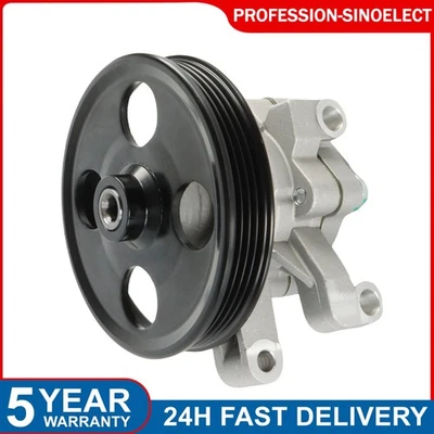 Power Steering Pump w/ Pulley For 2007-2012 Ford Fusion Edge Lincoln MKZ 20-1401 - Image 1 of 4