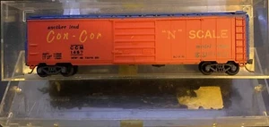 Con-Cor N Scale - 50' Boxcar Con-Cor CCM 1457 - 050425 - Picture 1 of 1