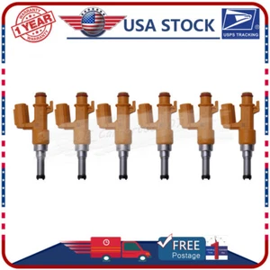 6Pcs Fuel Injectors For Toyota Camry Avalon Sienna 3.5L 2016-20 #23250-0P100 - Bild 1 von 6