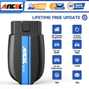 ANCEL BD300 For BMW Bluetooth OBD2 Scanner Automotive Car Diagnostic Scan Tool - Picture 1 of 12