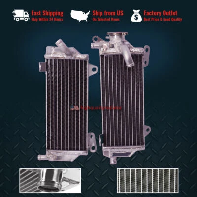 New All Aluminum Radiator Fit For 2018-2022 Yamaha YZ450F (L+R) Foto 1 de 4