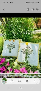 Handblock Cushion Covers ( Set Of 2) - Picture 1 of 1
