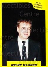 1989-90 7th Inning Sketch OHL #48 Wayne Maxner