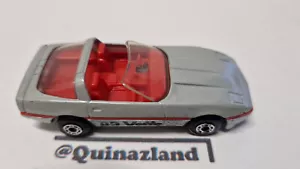 Matchbox 1982 mainline 83 corvette version grise foncée (A03) - Imagen 1 de 4