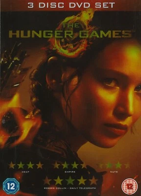 The Hunger Games - 3 Disc DVD Set (2012), Jennifer Lawrence [Region 2] - Image 1 of 2