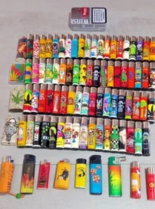 GRAN LOTE MECHEROS CLIPPER ANTIGUOS MECHA ENCENDEDOR COLECCIONABLES - Imagen 1 de 11