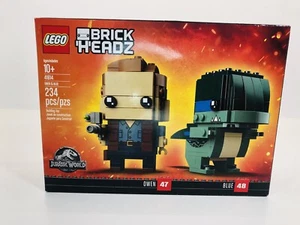 Lego Brickheadz: 41614 Owen & Blue Jurassic World Nuevo Sellado Caja Menor Pliegues - Imagen 1 de 9