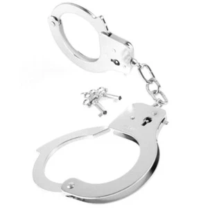 FETISH FANTASY SERIES - SERIES DESIGNER METAL HANDCUFFS - Imagen 1 de 4