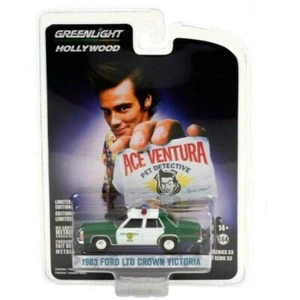 Ford LTD Crown Victoria 1983 Miami Police "Ace Ventura" white green 1:64 - Bild 1 von 2