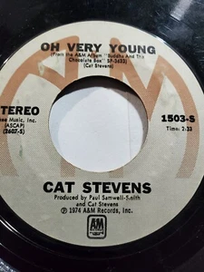 CAT STEVENS - Oh Very Young /100 I Dream VG F63 - Picture 1 of 1