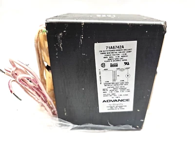 ADVANCE 71A6742A CW AUTOTRANSFORMER BALLAST - Image 1 of 4