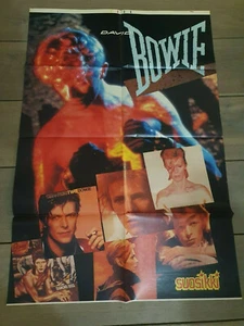 David Bovie - Mega poster - Very rare - Finland 1982, 80 X 54 cm - Bild 1 von 1