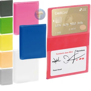 PORTA Documenti CARTE di CREDITO Tessere PORTACARTE 2 Scomparti PATENTE Soldi - Bild 1 von 10