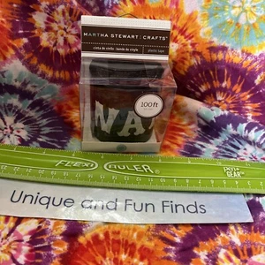 Martha Stewart Halloween plastic Tape 1Roll 100 Foot — Beware - Picture 1 of 5