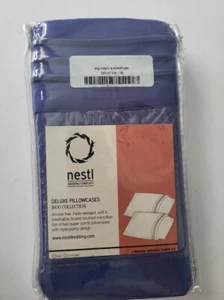New In Package Nestl Bedding Company Pillowcase 2 Piece King Size Microfiber - Bild 1 von 2