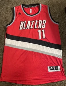 Adidas Meyers Leonard Portland Trail Blazers Basketball Jersey Large +2 - Picture 1 of 3