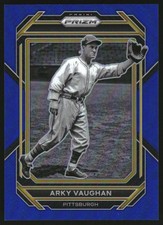 2023 Panini Prizm Prizm Blue #222 Arky Vaughan /149