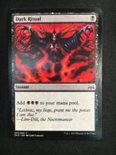 Dark Ritual Duel Deck Divine Vs. Demonic MTG Magic Gathering Mint/NM