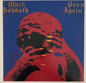 Bev Bevan *HAND SIGNED* 12x12 Photo - AUTOGRAPHED ~ Black Sabbath - Picture 1 of 1