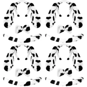 4 Sets Kopfbedeckung Mit Hundeohren Badezubehör Für Haustiere Fräulein - Bild 1 von 12