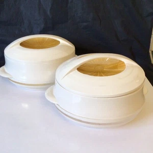 Olympic Gold Hot Pot warmer serving dish casserole Asian 1600ml PRICE EACH - Picture 1 of 14