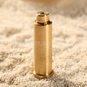 1PC Compact Brass CAL .38 Cartridge Bore Sighter Red Dot Laser Sight Boresighter - Picture 1 of 9