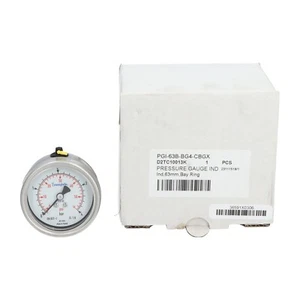 Swagelok PGI-63B-BG4-CBGX Pressure Gauge, 63mm, 0-4bar 0-58psi New NFP - Bild 1 von 7