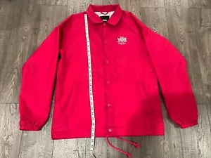 Vans Snap Jacket Parka Hot Pink Men’s Medium OTW Off The Wall Custom Classics - Picture 1 of 9