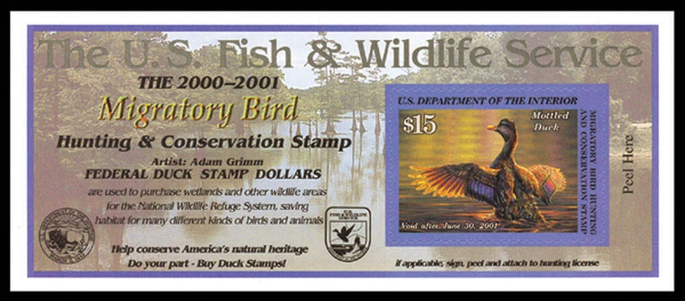 RW67A — 2000 Federal Duck Stamp - Image 1 of 1