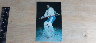 JC Tremblay Quebec Nordiques Postcard 1976 77 Montreal Canadiens Habs WHA - Image 1 of 3